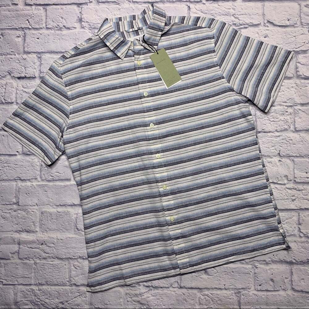 NEW Goodfellow & Co. Men’s Linen Blend Button Down